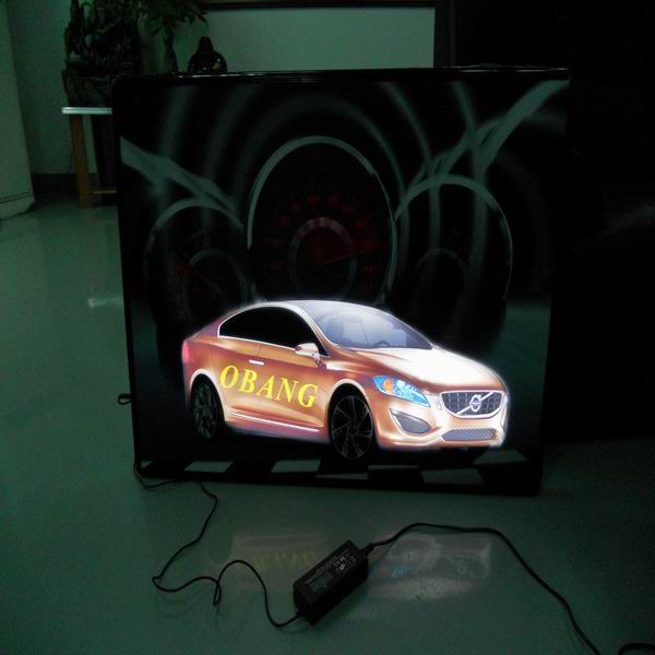 outdoor ultra thin advertising led animation light box