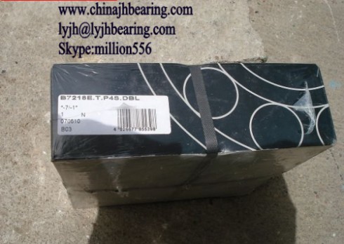 B7218-E-T-P4S-DBL Machine tool main spindle bearing 90x160x30 mm,Back to back arrangement,duplex set