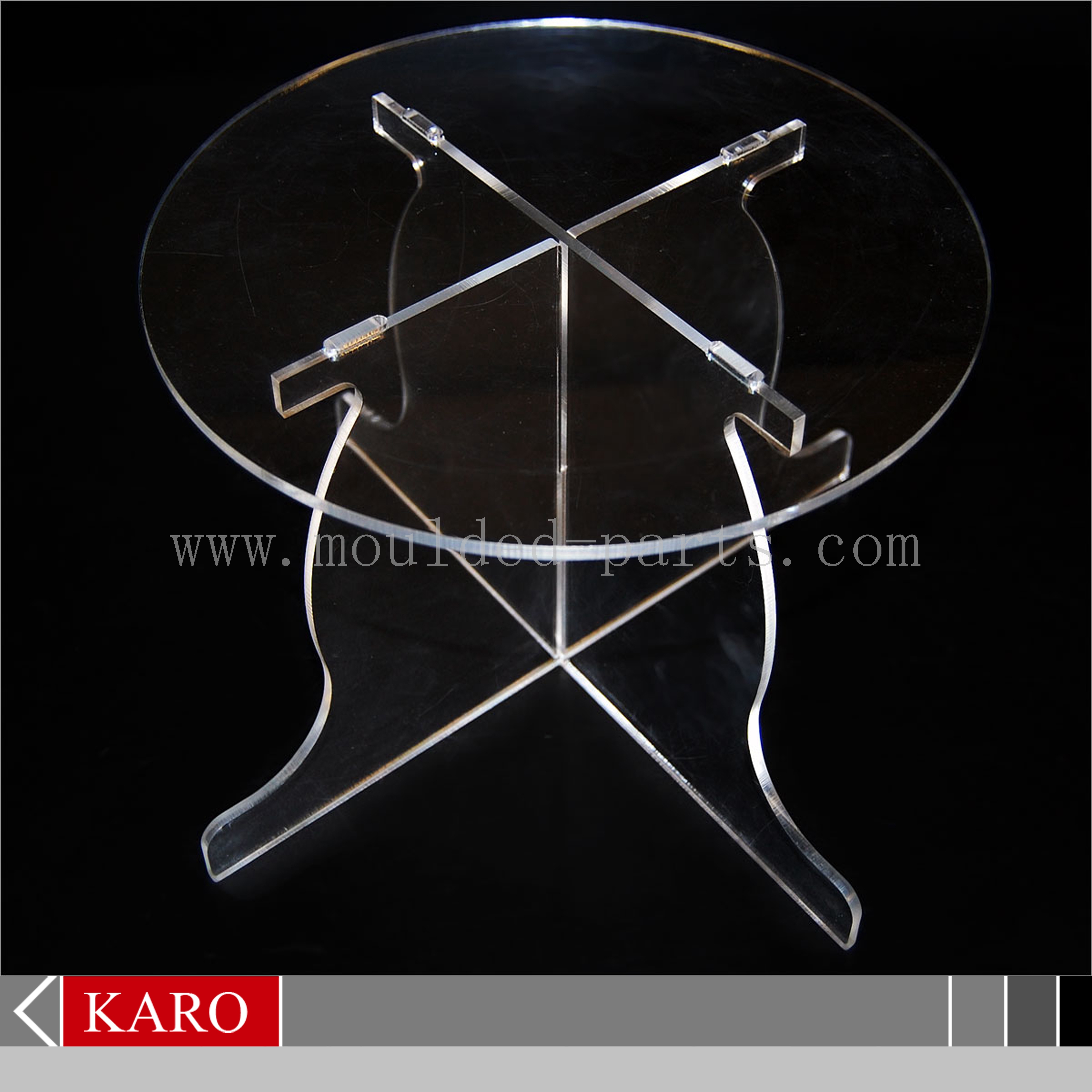 Acrylic coffee table