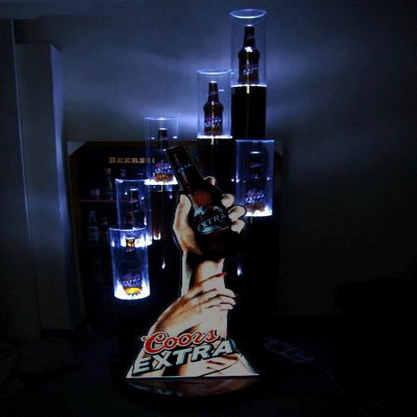 outdoor flashing light OEM service advertising el poster