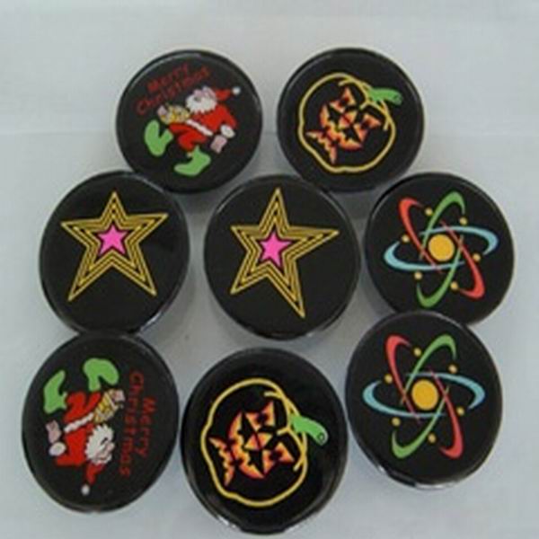 customized light up el logo// el sticker/ el badge