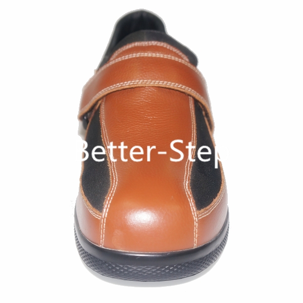 Better-step Leather Dibaetic Shoes For Men,Soft Lining and Durable Outsole,Fully adaptable,match diabetic shoes insert