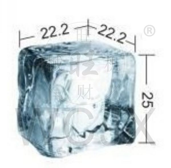 WI-80 ice cube maker/ cubic ice maker/ ice making machine/ ice machine/ snow ice maker