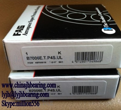 FAG original B7006-E-T-P4S-UL ball bearings Dimension:30x55x13mm,in stock,www.chinajhbearing.com supply