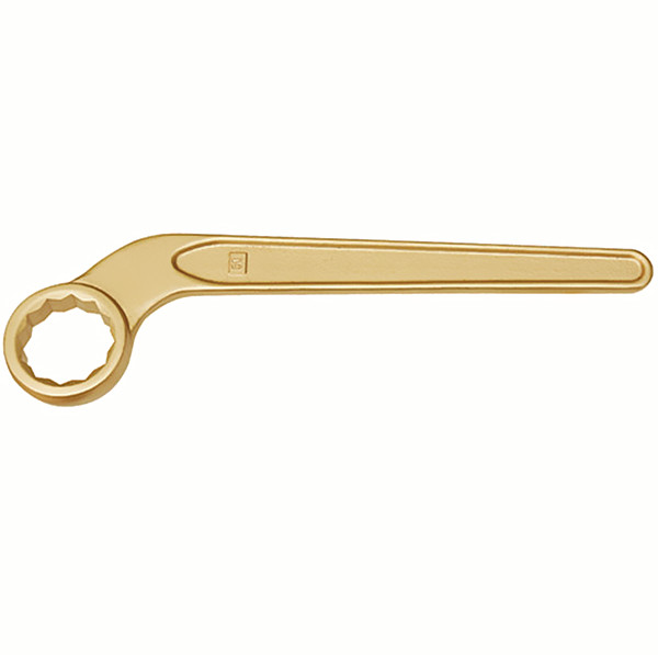 Explosion-proof bent handle single head box end wrench safety toolsTKNo.157