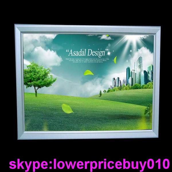 factory price advertising led light box/ crystal led light box/ super slim led light box