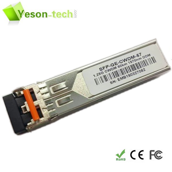 1.25G CWDM SFP 40KM