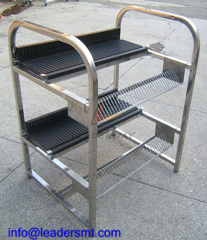 FUJI NXT smt feeder storage cart for smt pick and place machine,2 layers