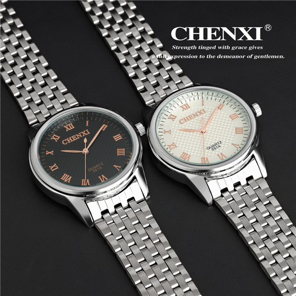 Rose Gold 051A Men Watches 2015 Wholesale Price Big Watch Couples Watch Big Watch for Men Stainless Steel Wrist Watch