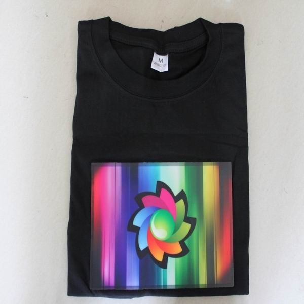 fashional flash music sound activated el t-shirt with different designs