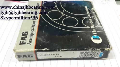 FAG original HS7015-E-T-P4S-UL FAG machine tool main spindle bearing,75x115x20mm,In stock,15 degree contact angle