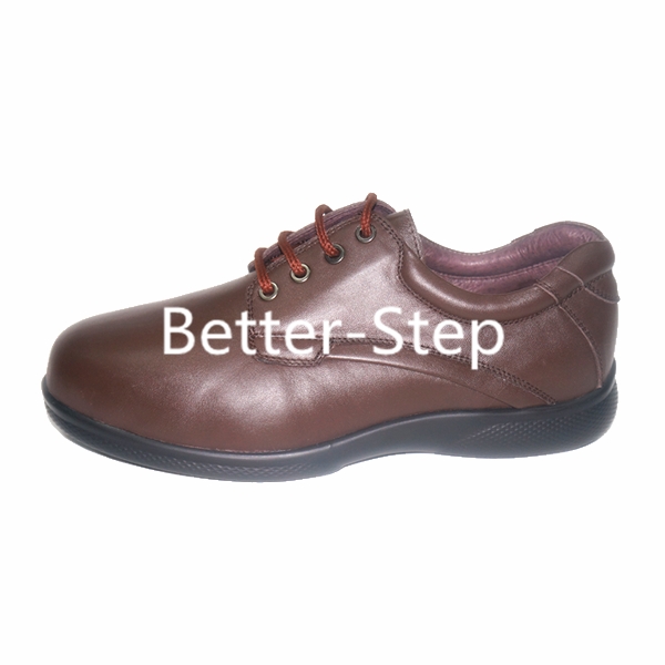 Better-step Leather Medical Dibaetic Shoes,Soft Lining and Durable Outsole,Fully adaptable,match diabetic shoes insert