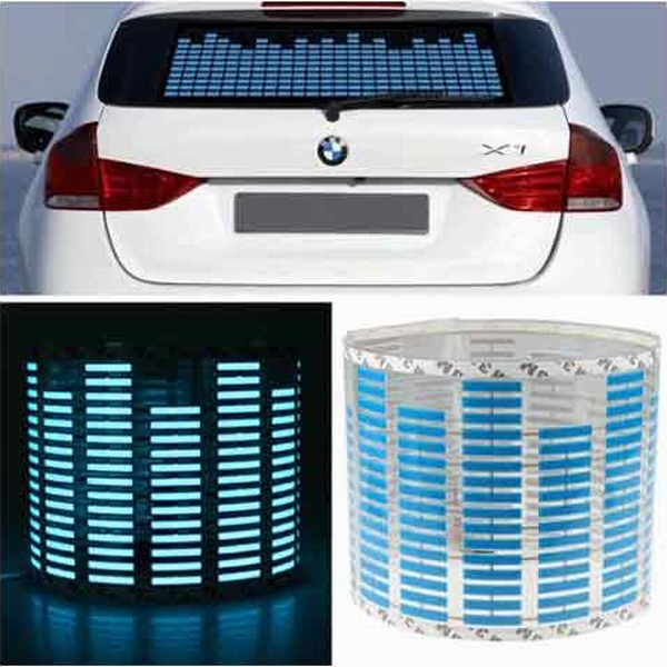 fashional customized equalizer el car sticker/ adhesive sticker/ car decoration sticker