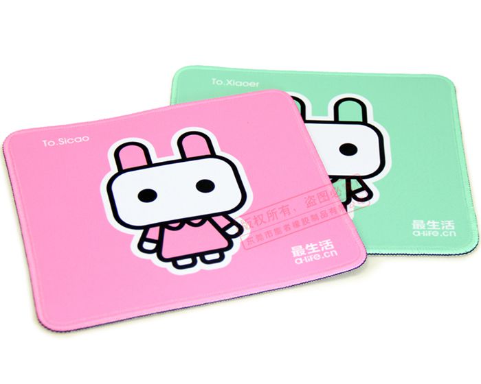 soft fell best quality custom design colorful OEM custom anime mouse pad