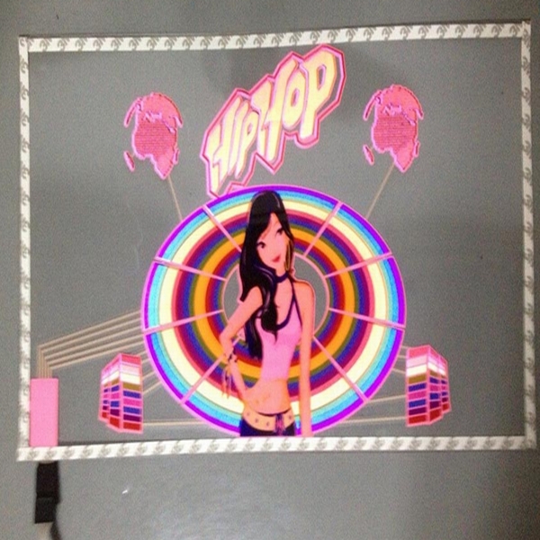cool el sticker/ el car sticker/ car decoration sticker