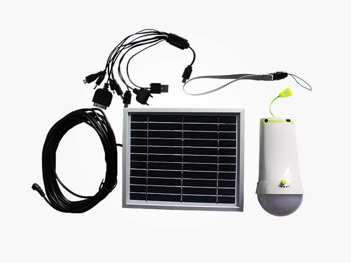 Solar power lamps 3W with one lamps lithium battery , CE/EMC test certificate