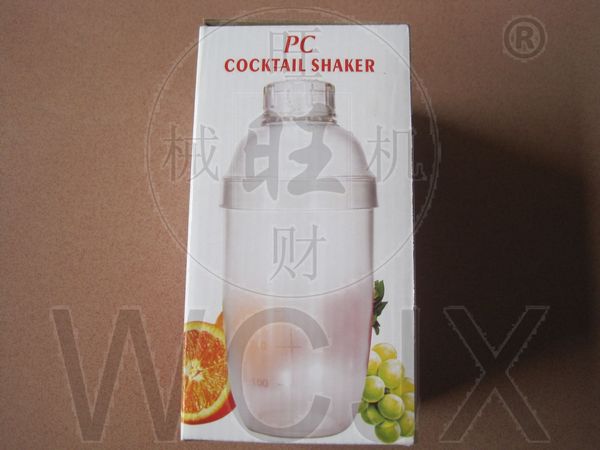 350ml cocktail shaker/ pc shaker/ bar shaker/ protein shaker/ resin shaker