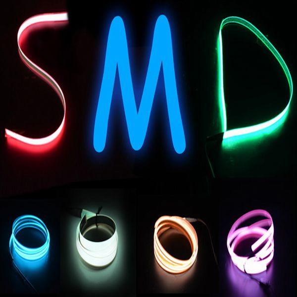 eco-friendly custom el tape/ el light tape/ decoration tape with multi color
