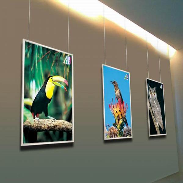factory price advertising led light box/ crystal led light box/ super slim led light box