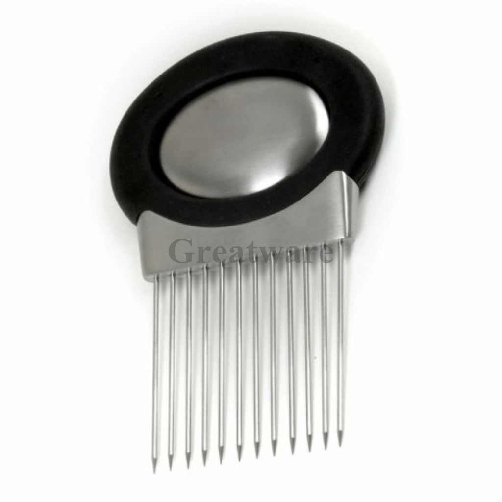 Stainless Steel Onion Holder with Odor Remover