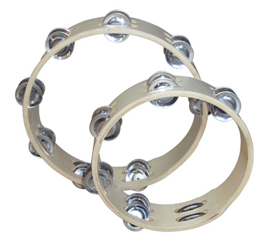 2pc Tambourine Set / toy flute/ Music Toy / Orff instruments / Promotion gift AG-TB10-16