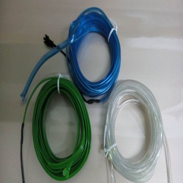 colorful sewable el wire/ el welt wire/ el welted wire