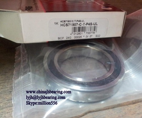 HCS71907-C-T-P4S-UL Machine tool main spindle bearing 35x55x10 mm, P4 Grade,sealed