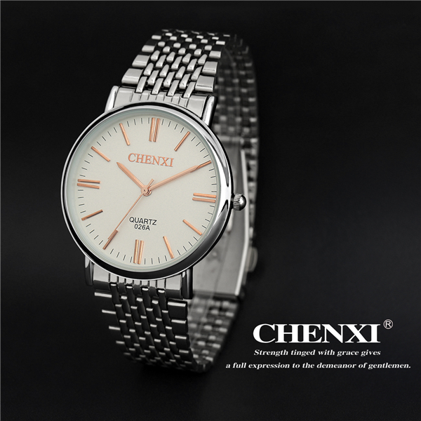2015 Fashion Wristwatches Jewelry Wholesale Price Cheap Stainless Steel Watches Black White Rose Gold Watches Man