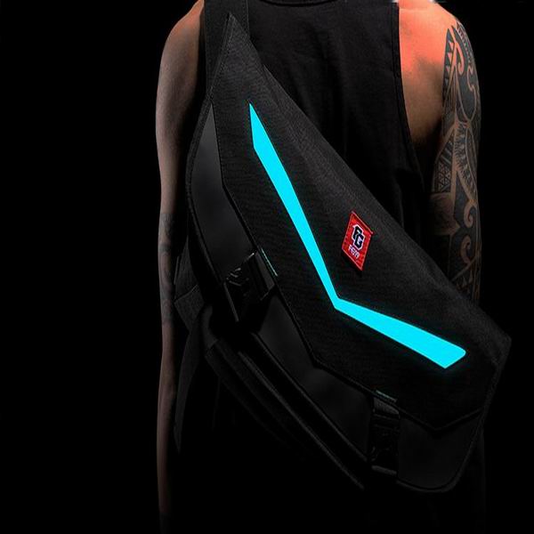 super cool custom electroluminescent tape/ el tape/ el strip for bag