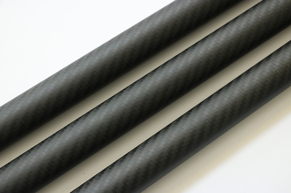 Large diameter carbon fiber tube , hot sale 3K twill weave 50mm carbon fiber tube