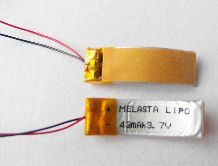 Curved Lithium Polymer Battery 3.7V with Soft Pack