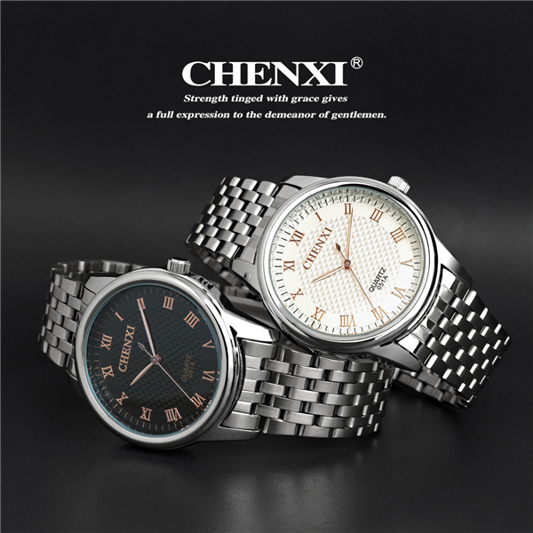 Rose Gold 051A Men Watches 2015 Wholesale Price Big Watch Couples Watch Big Watch for Men Stainless Steel Wrist Watch