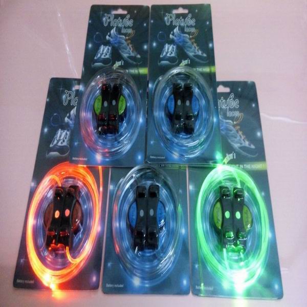 factory price beautiful glow shoelace/ led shoelace/ light up shoelace