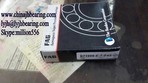B71909-E-T-P4S-UL Machine tool main spindle bearing 45x68x12 mm, single universal arrangement,P4 Grade