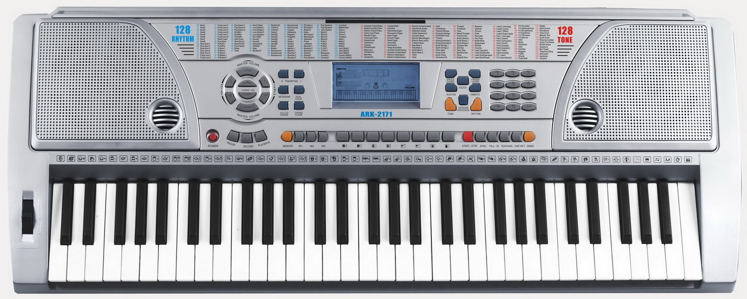 61 KEYS Standard Electronic keyboard Piano LCD display ARK-2171