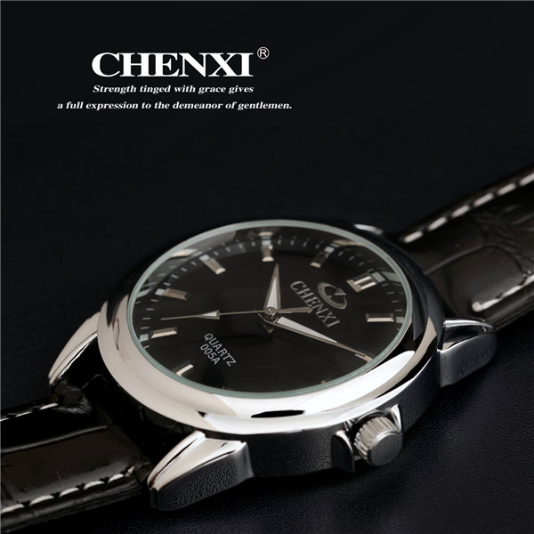 China Watch Supplier Stainless Steel Wristwatches Man Black White Classic Quartz Watch Business Man Watches