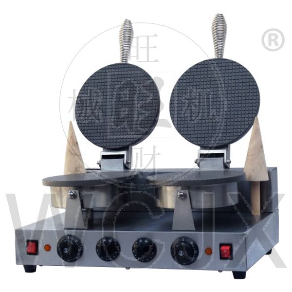 ZU-02 electric automatic waffle maker / waffle cone maker/ ice cream cone maker/ pizza cone machine
