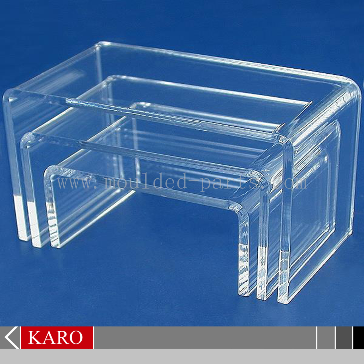 Acrylic shoe display stand