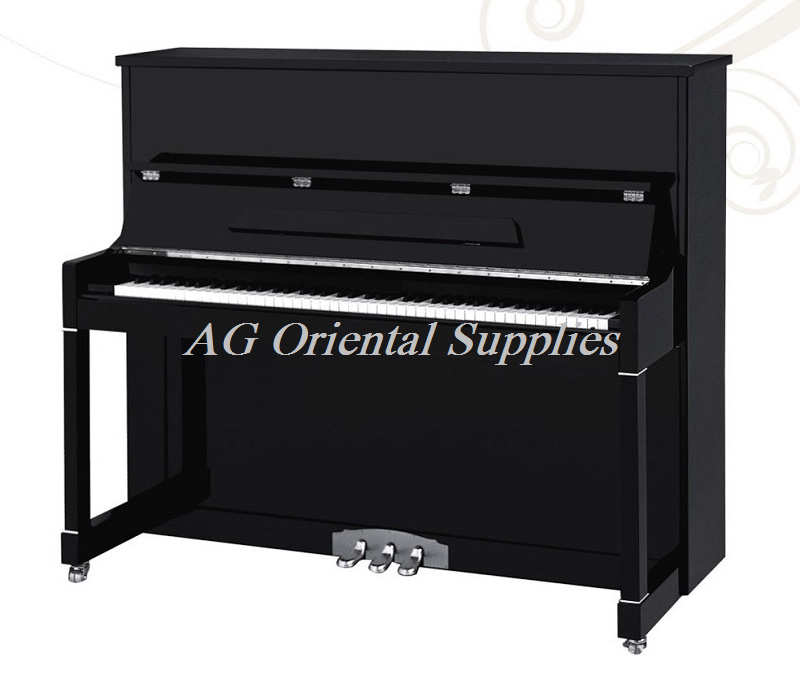88-KEY New Acoustic wooden upright Piano With automatic fallboard black polished color AG-125H2