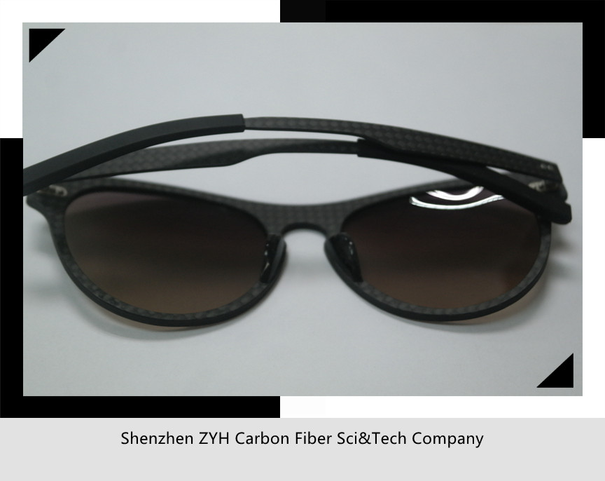 2015 Fashion Carbon Fiber Temple Sunglasses