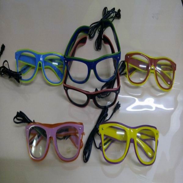 party necessary el glasses/el wire glasses/glow glasses