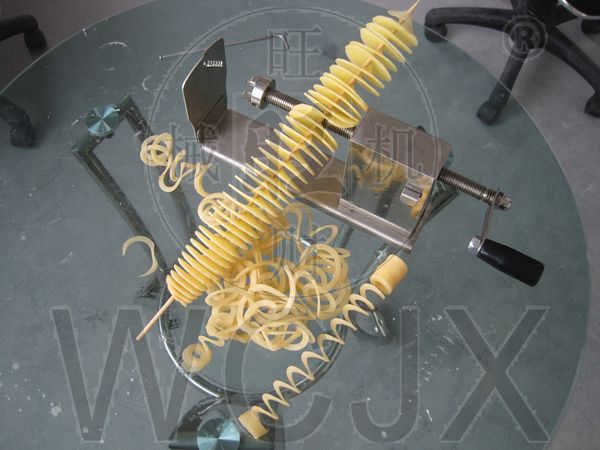 WP-04 multifunctional tornado potato slicer/ spiral potato maker/ hurricane potato machine twister/ potato chopper
