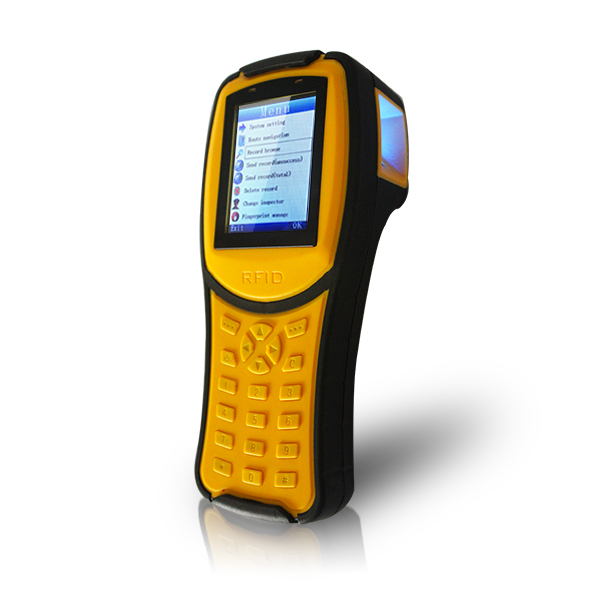 2G 3G Real Time Guard Patrol RFID Reader with Fingerprint Verification