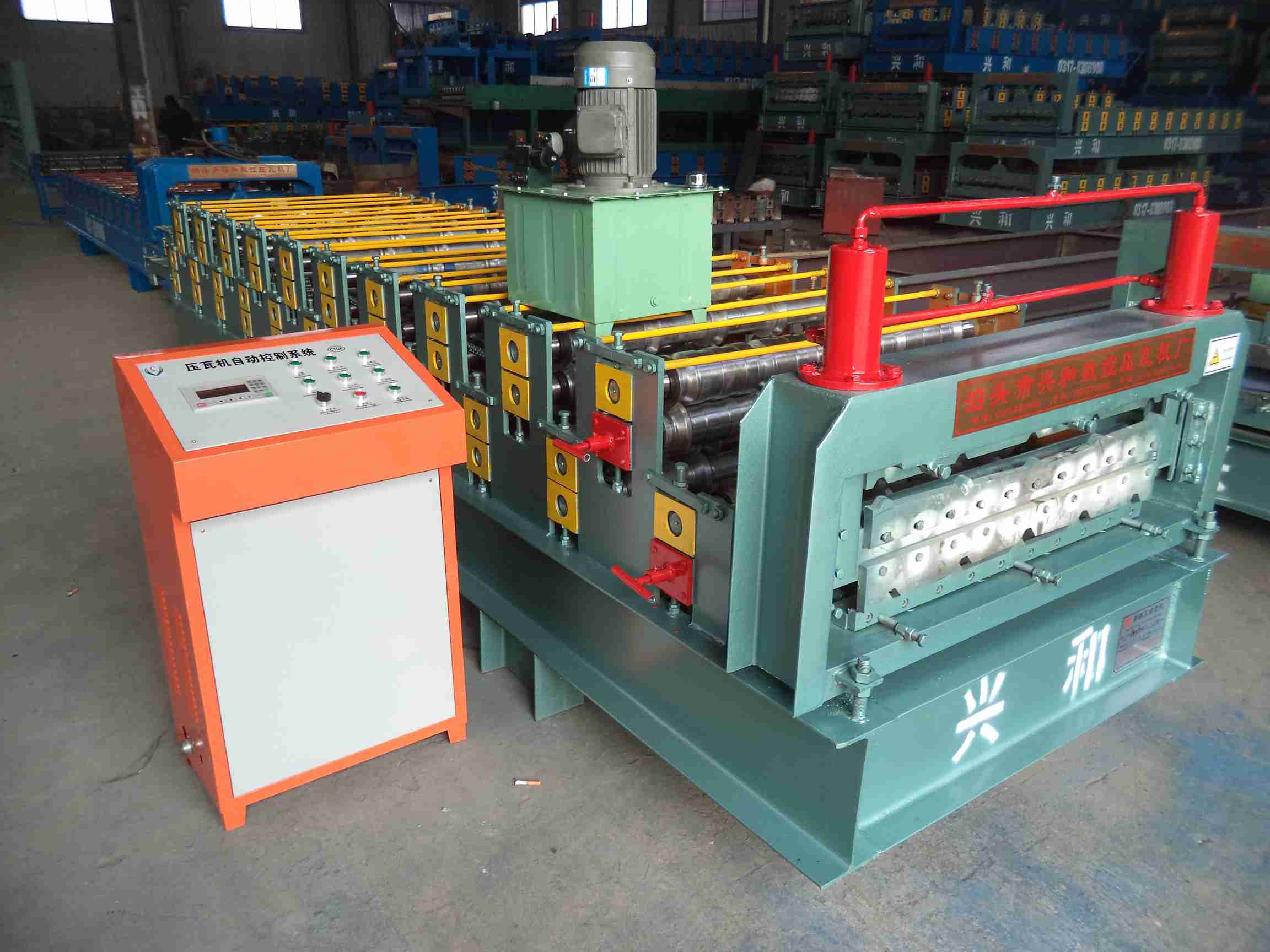 Double Layer Roof and Wall Panel Roll Forming Machine