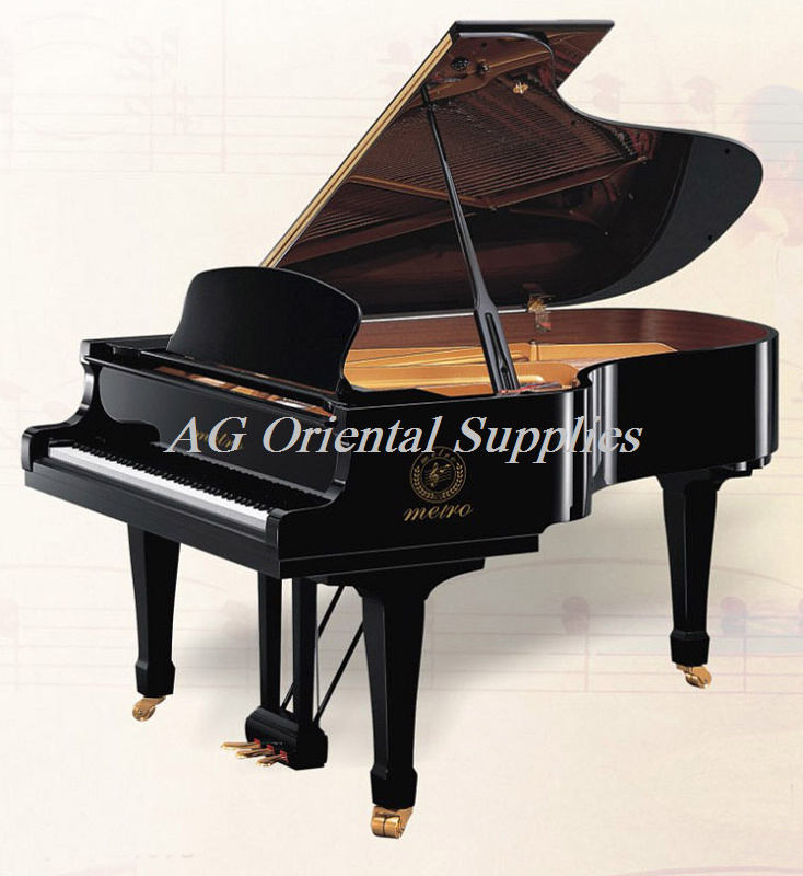 88-KEY Grand Piano import black polished AG-GP158