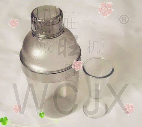 350ml cocktail shaker/ pc shaker/ bar shaker/ protein shaker/ resin shaker