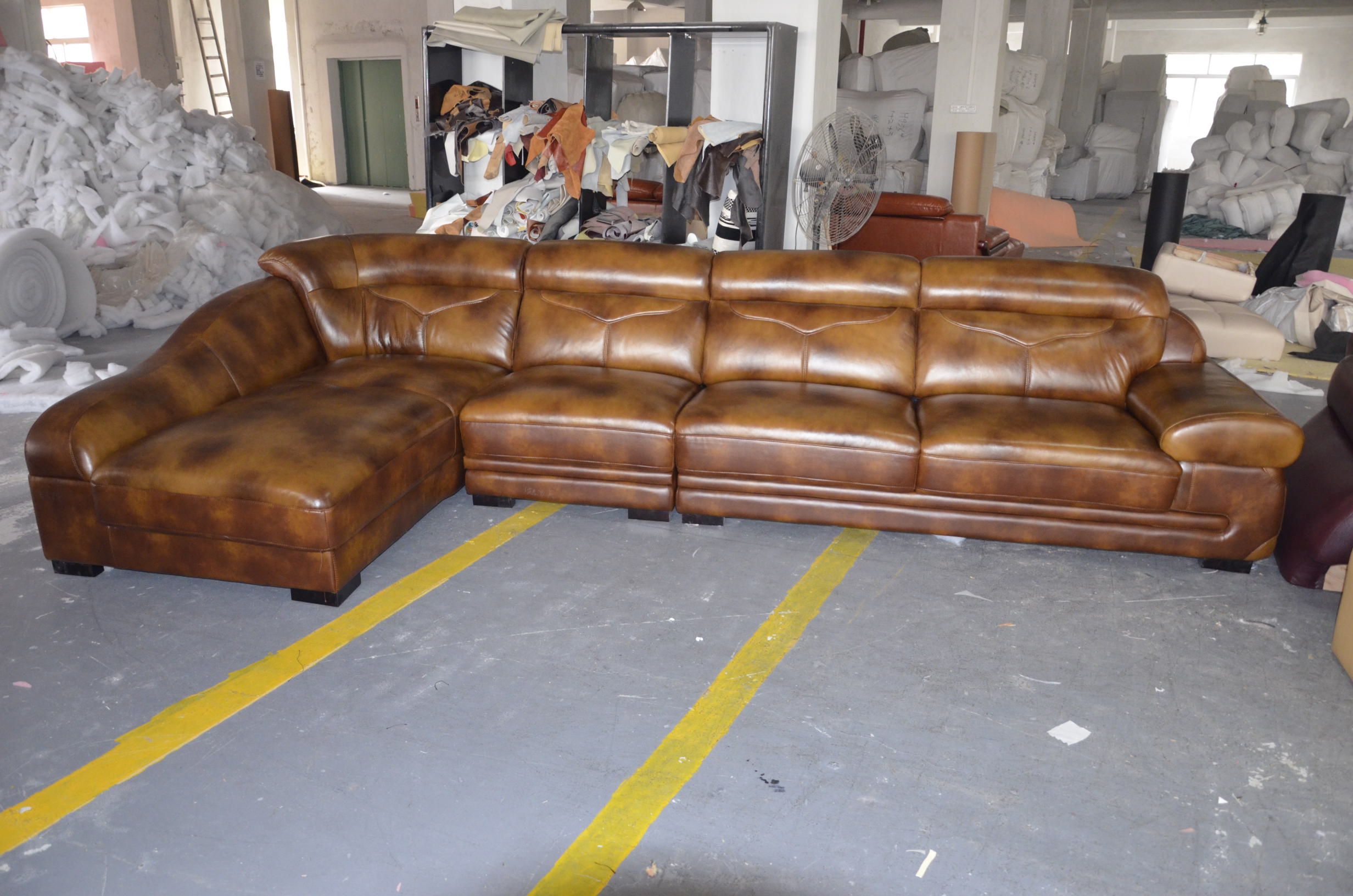 2015 new sectionals luxury leather sofa set H8038