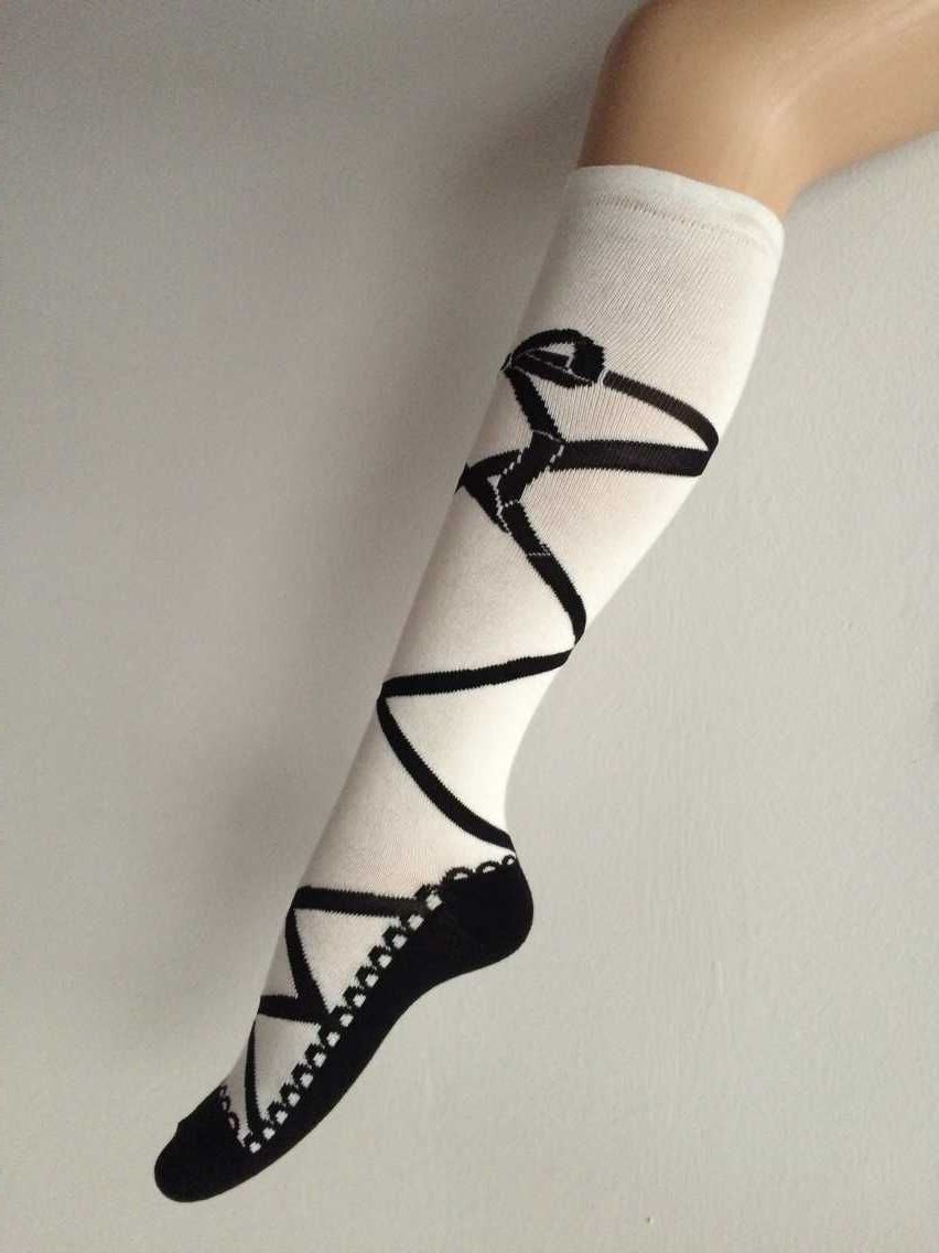 Cute Bowtie Kids Knee High Sock
