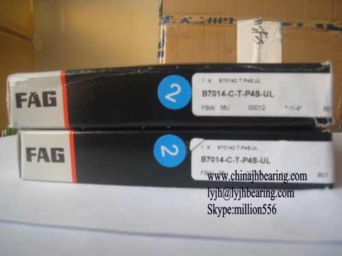 B7014-C-T-P4S-UL FAG original machine tool main spindle bearing,70x110x20mm,Italy customer order