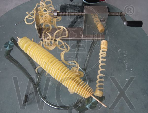 WP-04 multifunctional tornado potato slicer/ spiral potato maker/ hurricane potato machine twister/ potato chopper